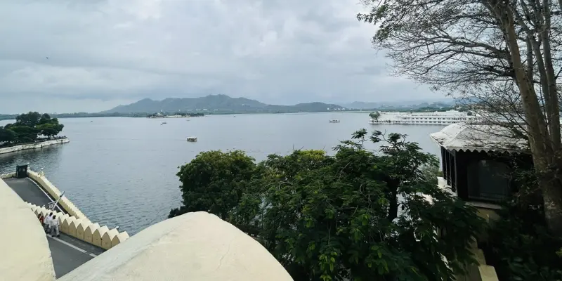 Lake Pichola Udaipur View View of Lake Pichola udaipur