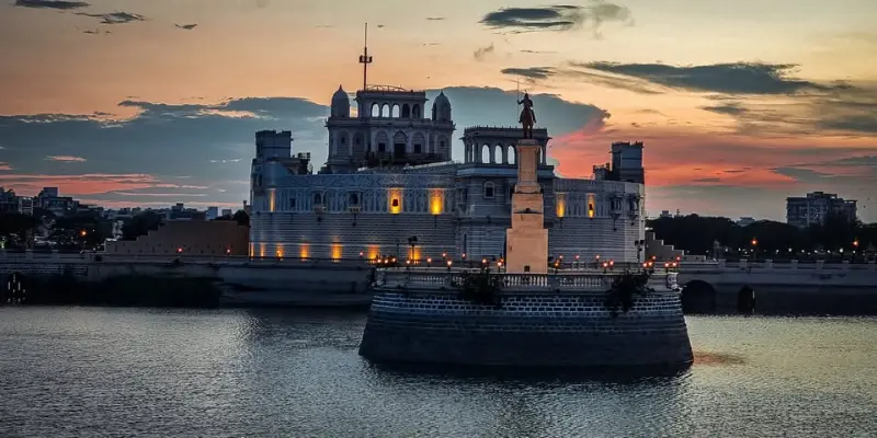 View of Lakhota Lake
