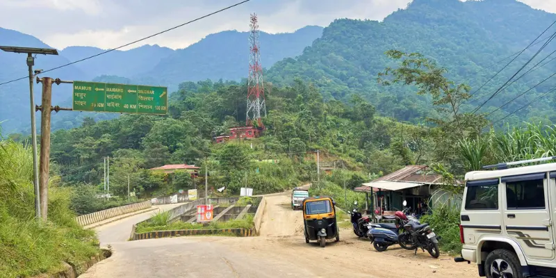 Views of Maibang hills