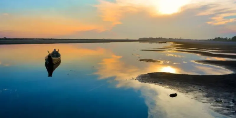 Majuli Island Assam Views View of Majuli Island Assam