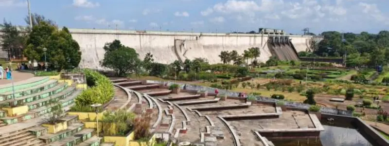 Malampuzha Dam and garden in Palakkad