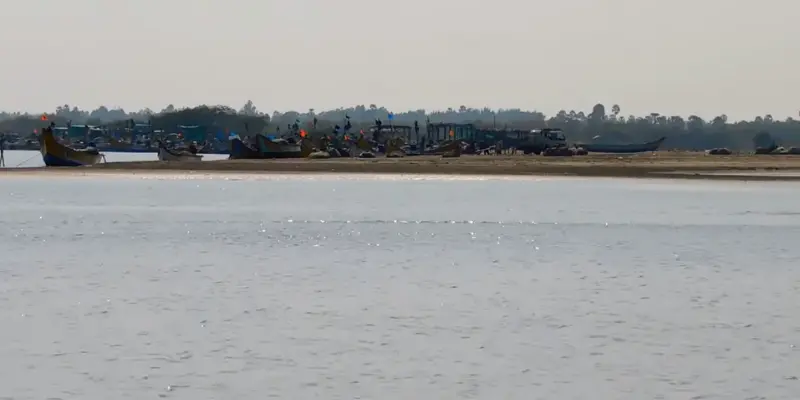 View of Manginapudi Beach