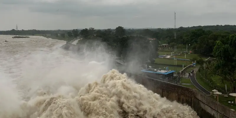 View of Matatila Dam