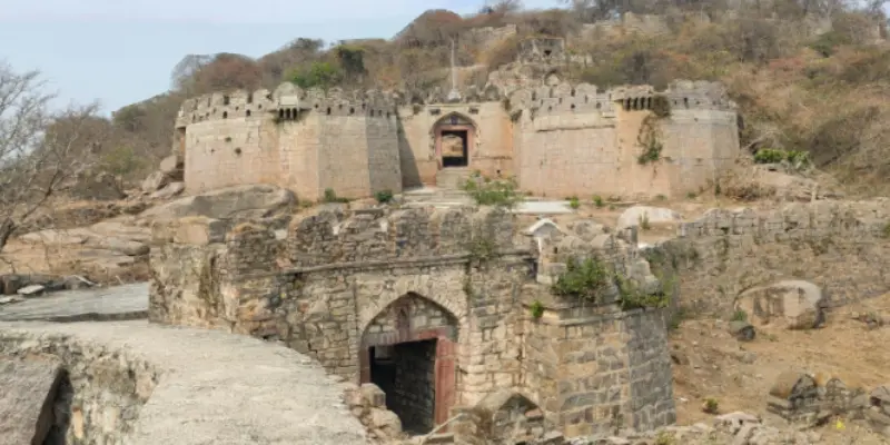 View of Medak Fort