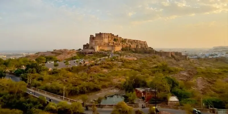 View of Mehrangarh Fort