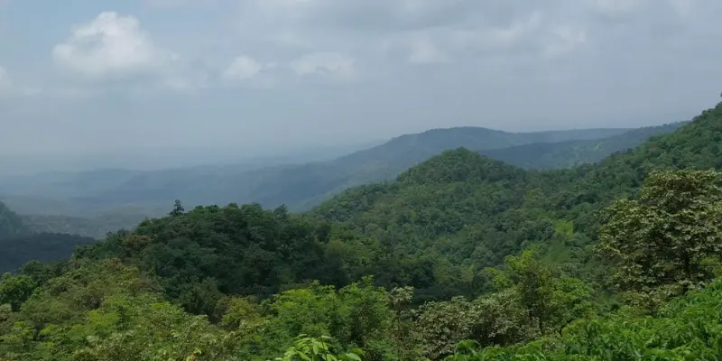 View of Melghat Tiger Reserve