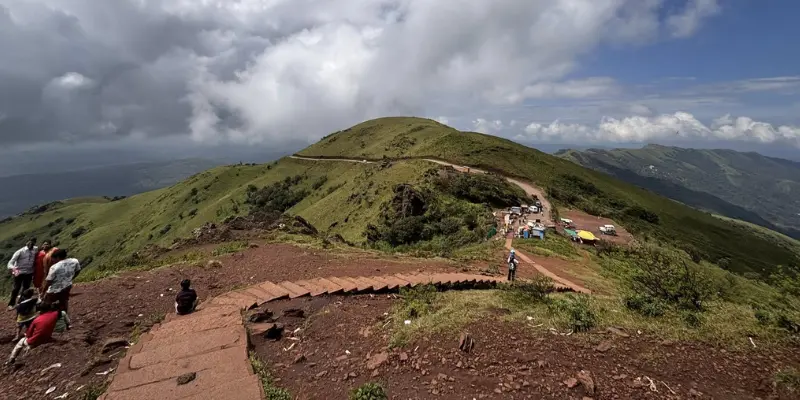 View of Mullayanagiri hills