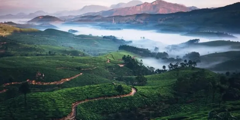 Indian hill station Munnar