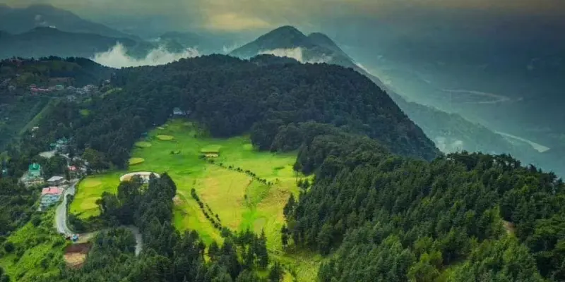 View of Naldehra hill station