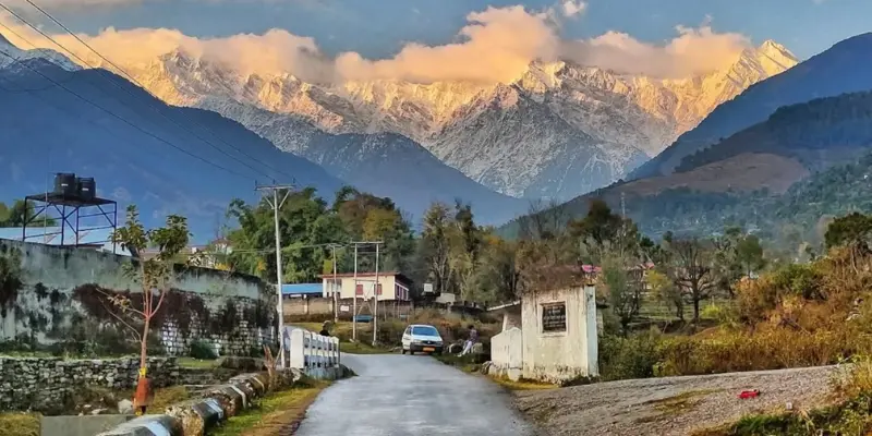 View of Palampur hill station