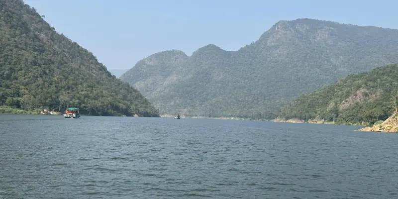 View of Papikondalu River Cruise