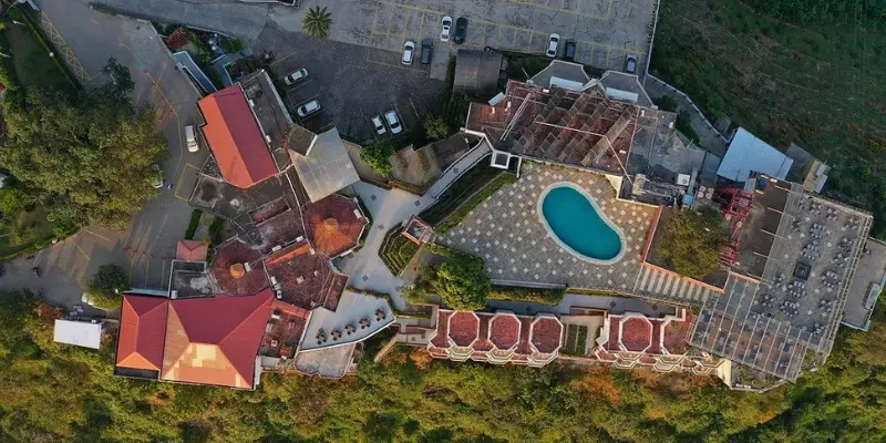 View of Parwanoo Timber Trail