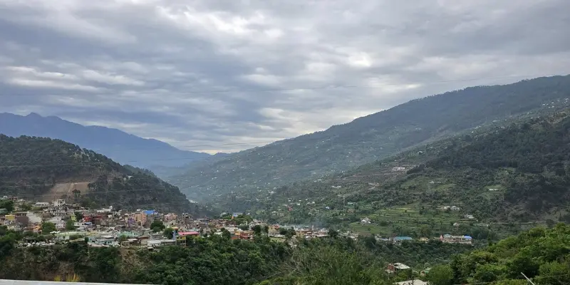 View of Patnitop Hills
