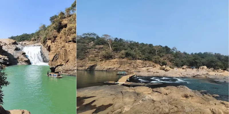 Perwaghagh Waterfall View View of Perwaghagh waterfall