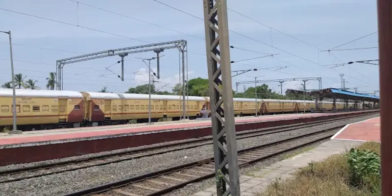 Podanur Junction Railway Station View of Podanur junctionc railway station