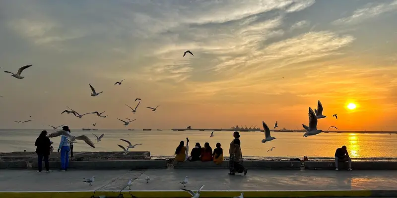 View of Porbandar Beach
