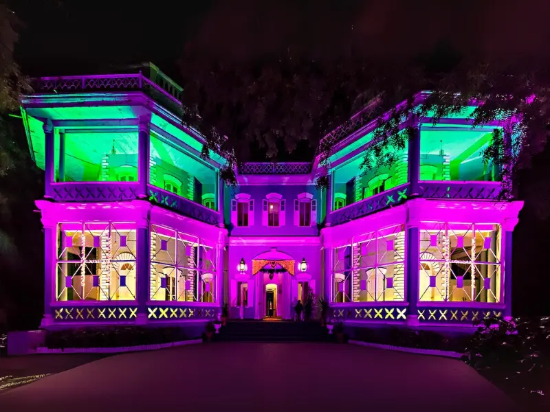 Riverside palace