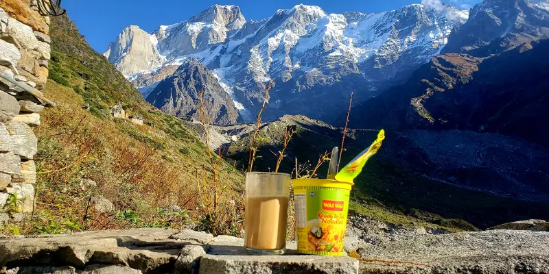 Rudra Meditation Cave View View of Rudra Meditation Cave