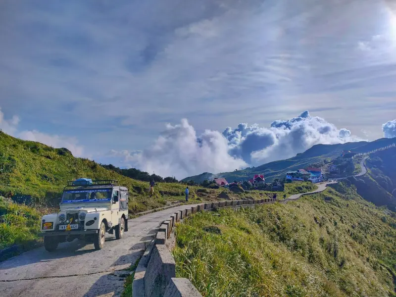 View of Sandakphu hills