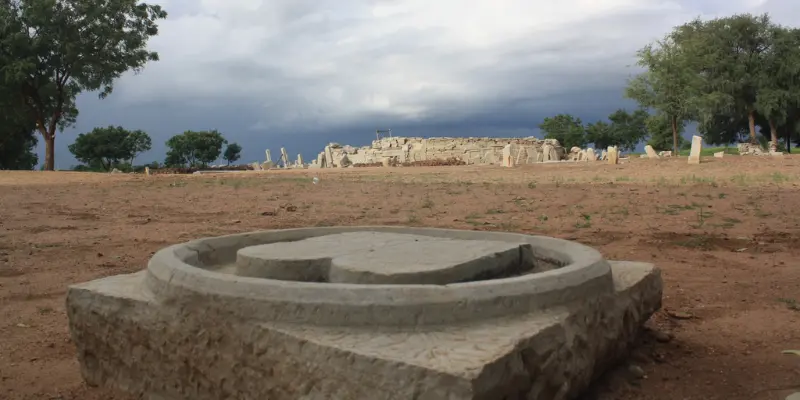 Views of Sannati Kanaganahalli Stepa