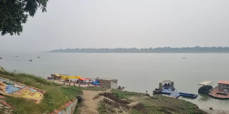View of Saraswati Ghat