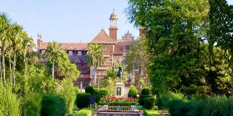 Sayaji Garden View View of Sayaji Garden