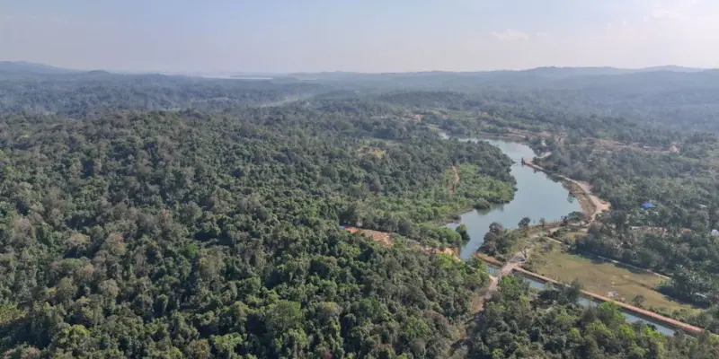 View of Sharavathi Valley Wildlife Sanctuary