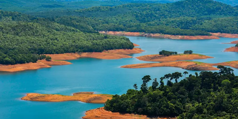 Shendurney Wildlife Sanctuary View View of Shendurney Wildlife Sanctuary