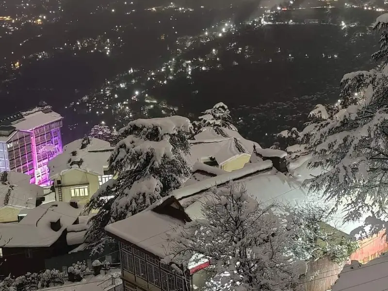 Indian hill station Shimla
