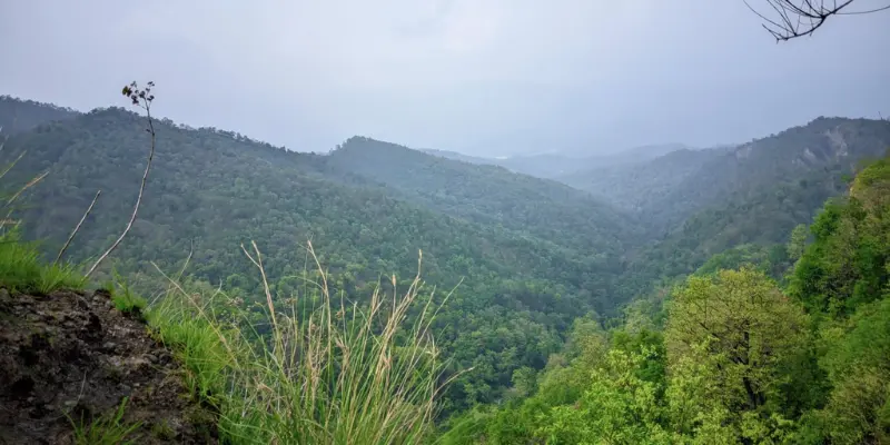 View of Shivalik hills
