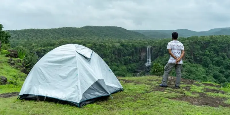 View of Sitakhori waterfall