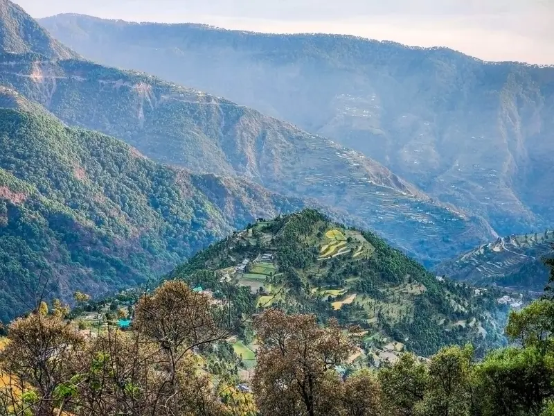 Uttarakhand treks view in summer