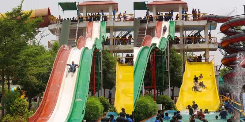 View of Swapna Srushti Water Park