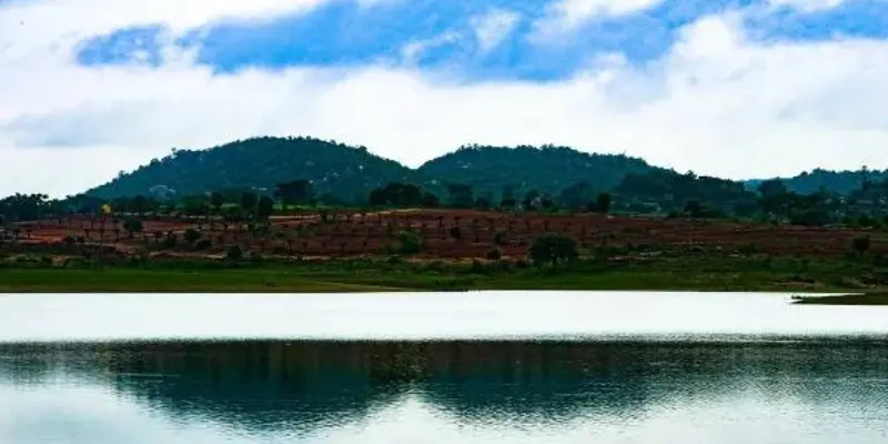 Thattekere Lake View View of Thattekere lake