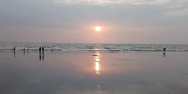 Tithal Beach View View of Tithal Beach