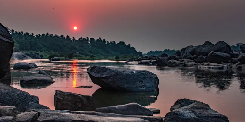 View of Tungabhadra River