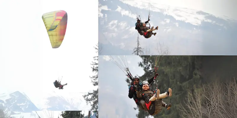 Types Of Paragliding In Solang Valley paragliding types in solang valley manali