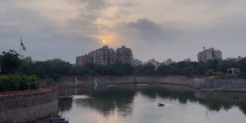Vastrapur Lake View View of Vastrapur lake