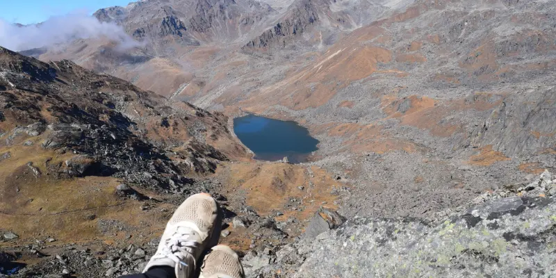 Vasuki Tal Trek View View of Vasuki Tal Ttrek