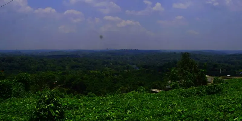 View of Vennimala Hills