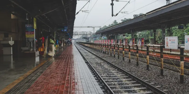 An Indian Railway View